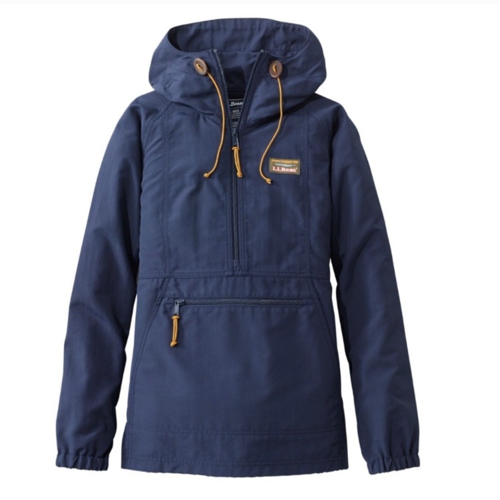 L.L Bean NWOT Wmn’s Mountain Anorak Unlined sz M